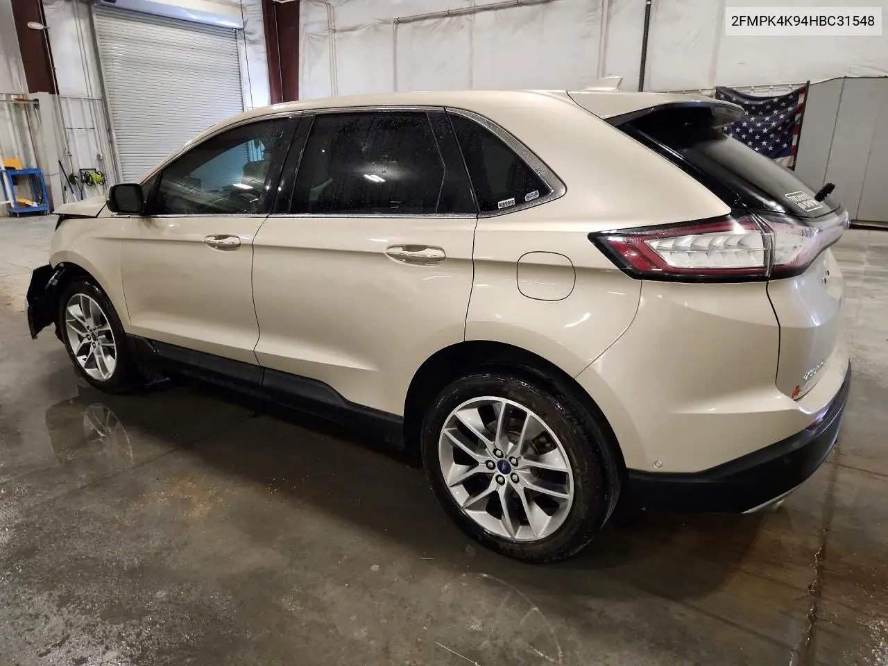 2017 Ford Edge Titanium VIN: 2FMPK4K94HBC31548 Lot: 62061156