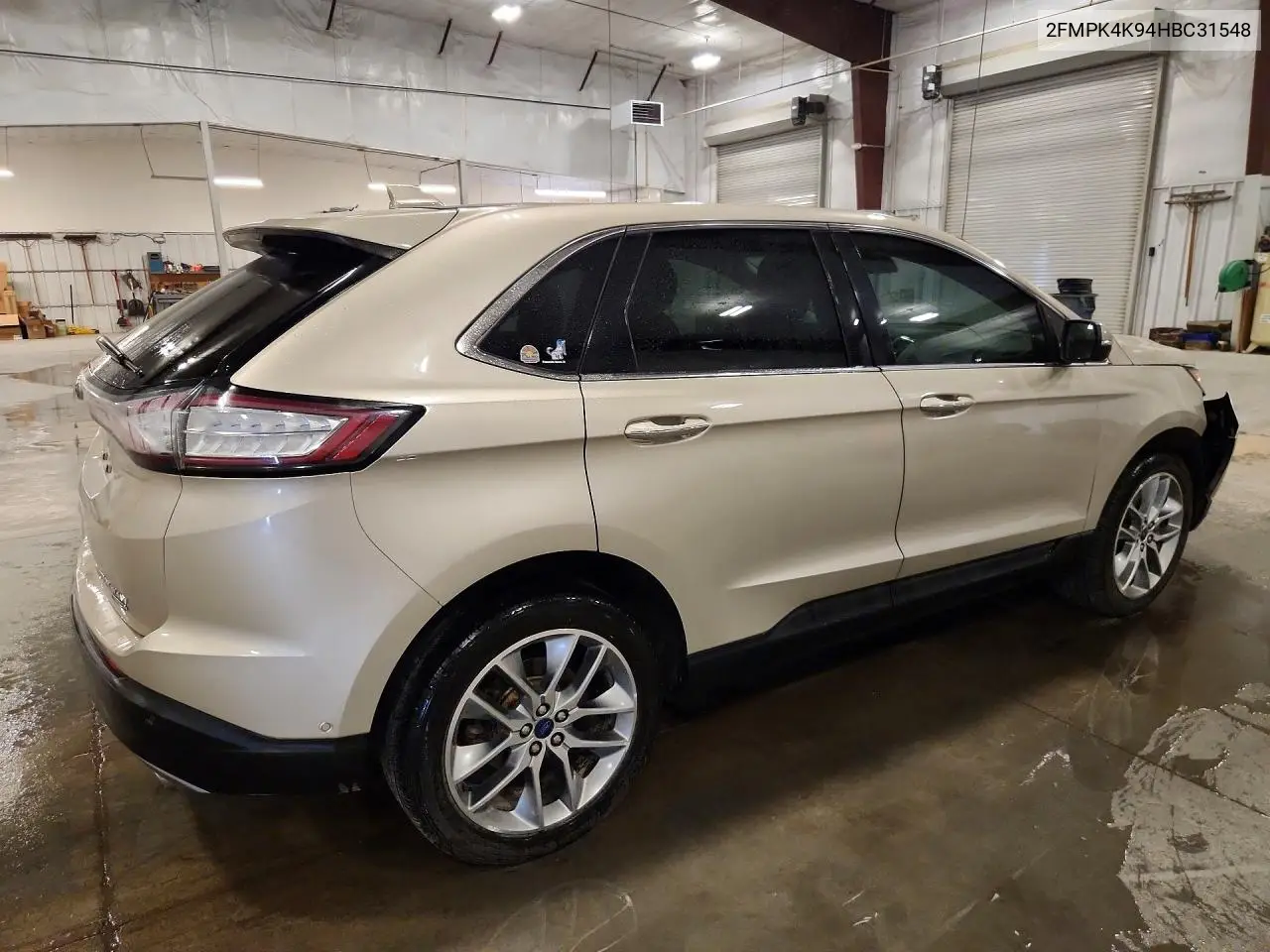 2017 Ford Edge Titanium VIN: 2FMPK4K94HBC31548 Lot: 62061156
