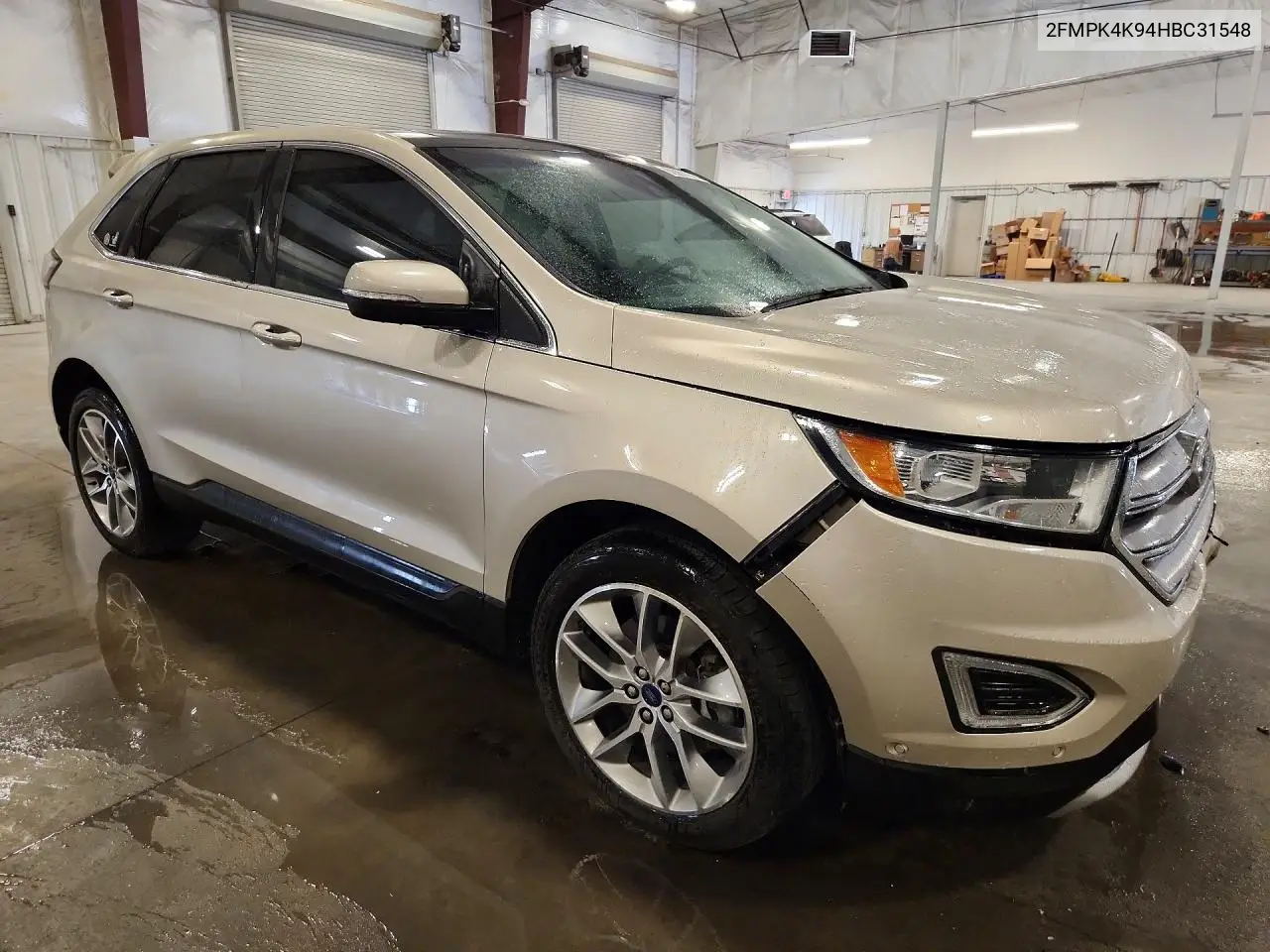 2017 Ford Edge Titanium VIN: 2FMPK4K94HBC31548 Lot: 62061156