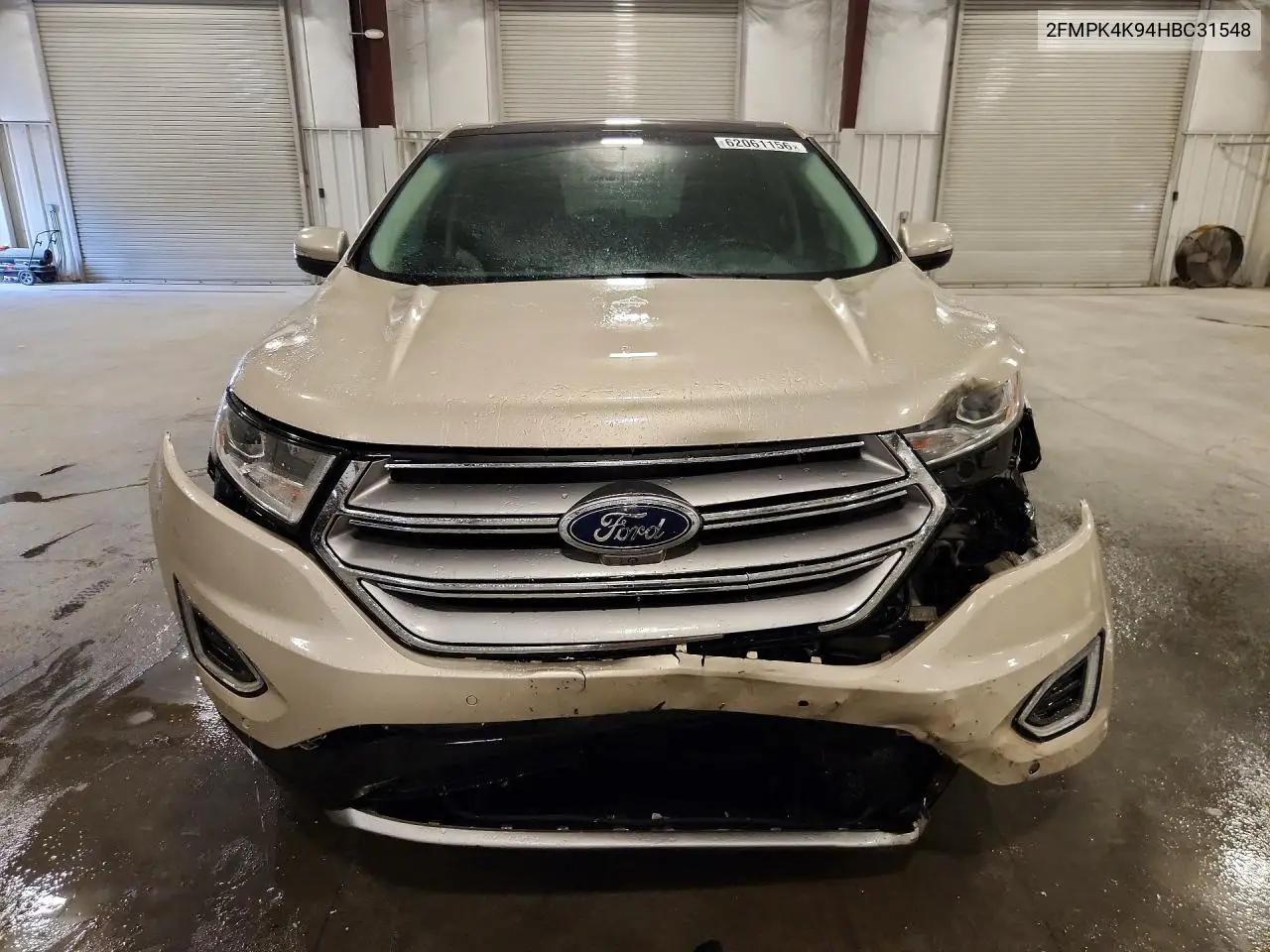 2017 Ford Edge Titanium VIN: 2FMPK4K94HBC31548 Lot: 62061156