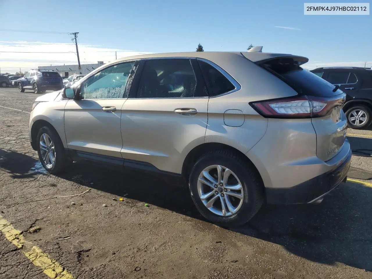 2FMPK4J97HBC02112 2017 Ford Edge Sel