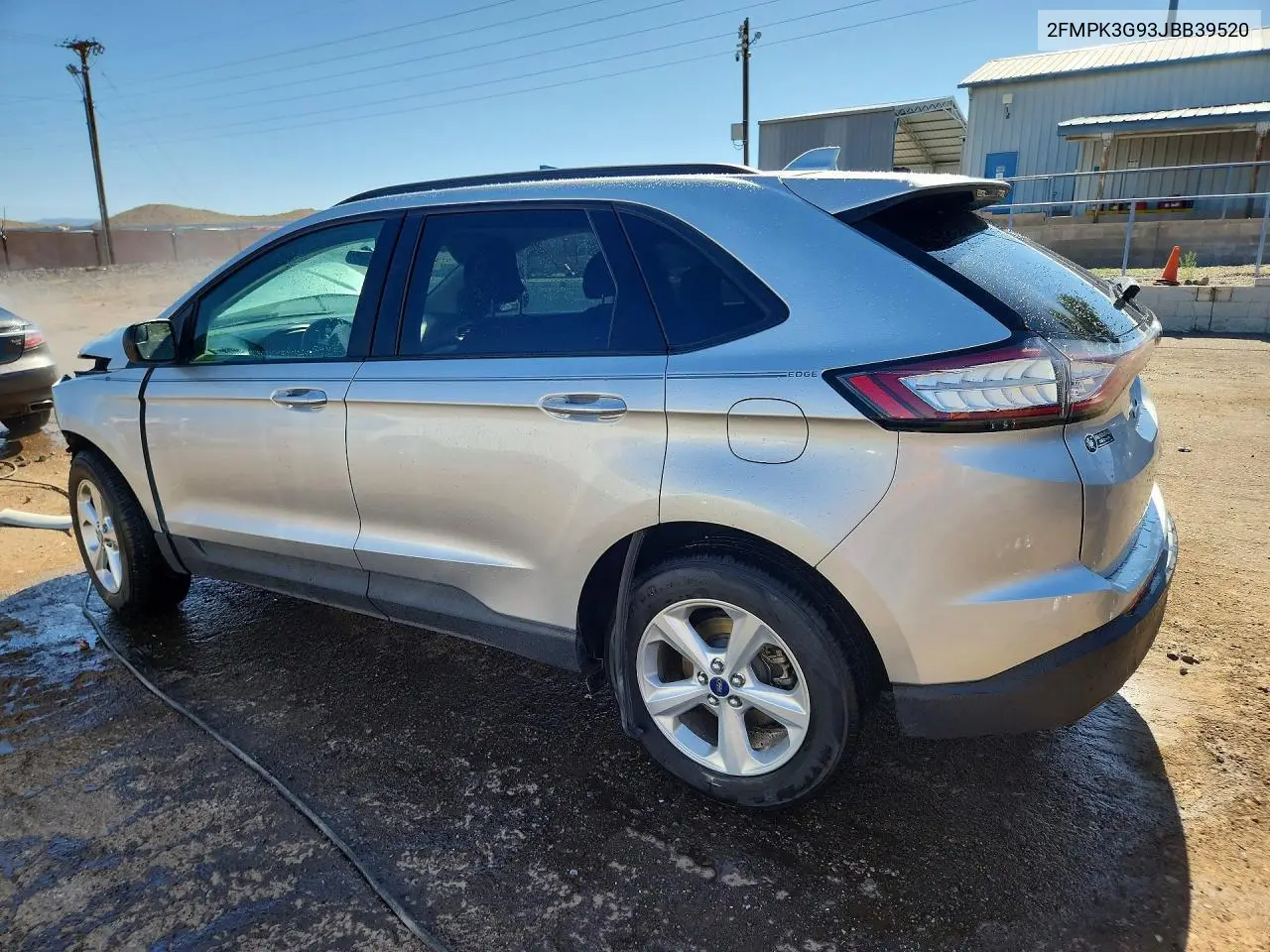 2018 Ford Edge Se VIN: 2FMPK3G93JBB39520 Lot: 58996776