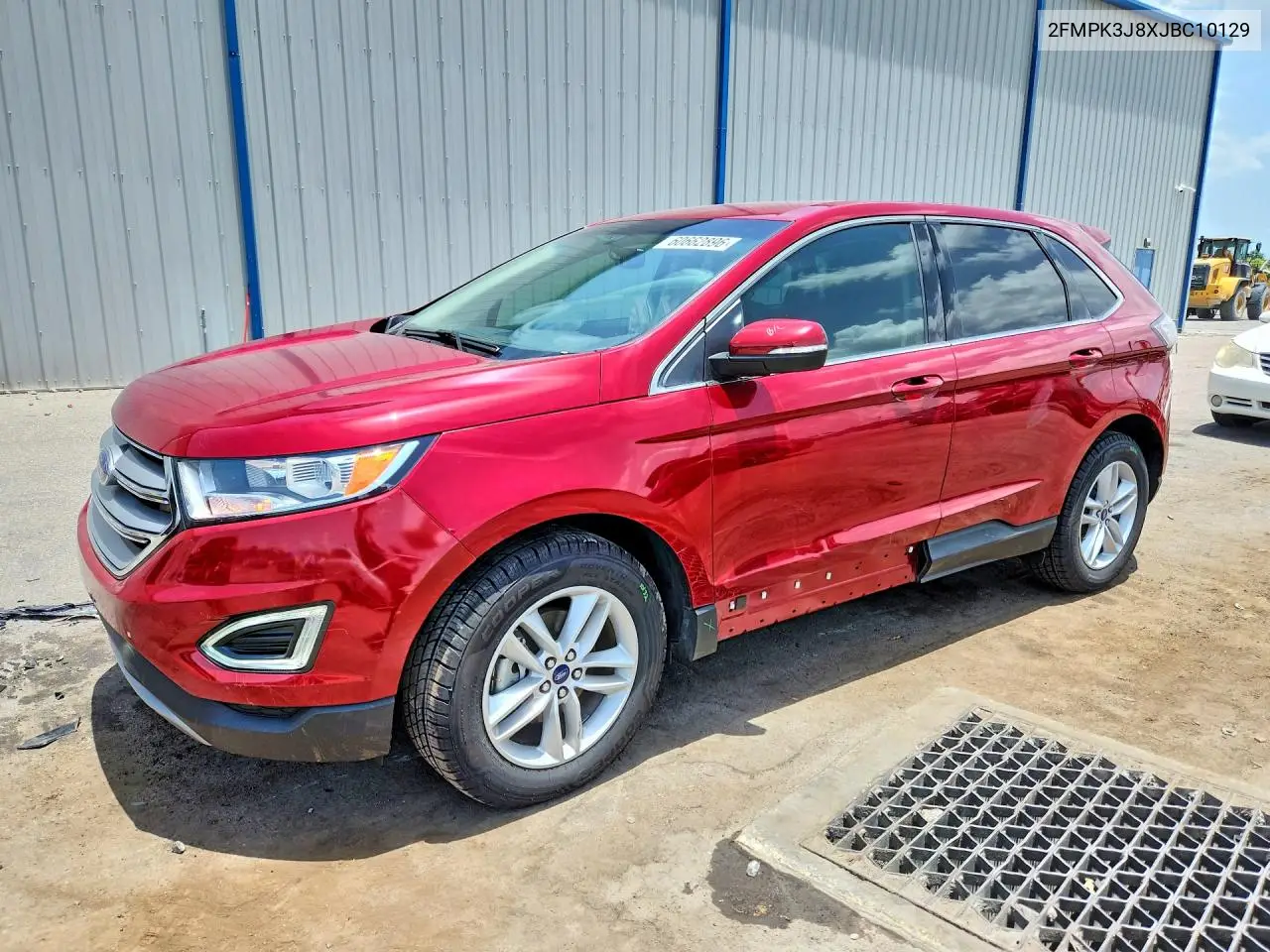 2018 Ford Edge Sel VIN: 2FMPK3J8XJBC10129 Lot: 60662896