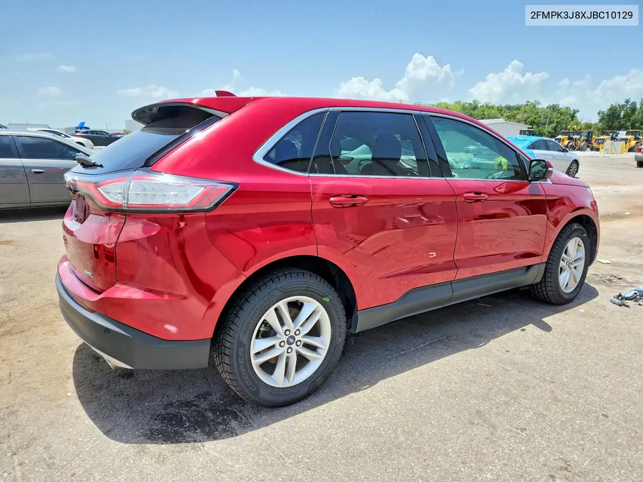 2018 Ford Edge Sel VIN: 2FMPK3J8XJBC10129 Lot: 60662896