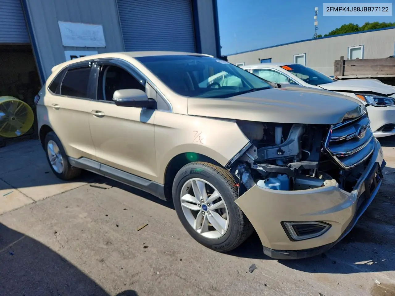 2018 Ford Edge Sel VIN: 2FMPK4J88JBB77122 Lot: 61302026