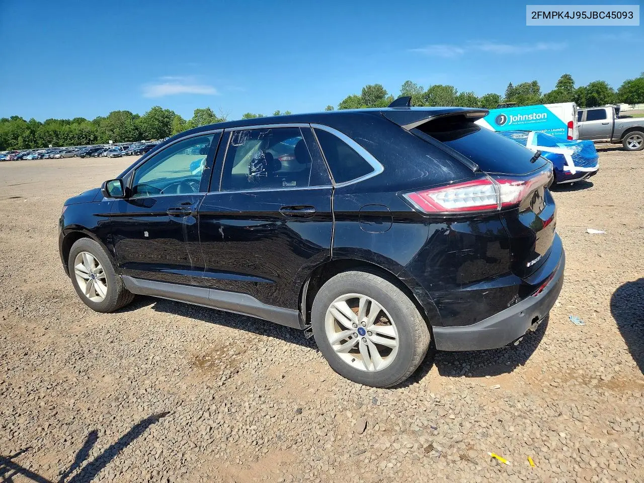2018 Ford Edge Sel VIN: 2FMPK4J95JBC45093 Lot: 61805116