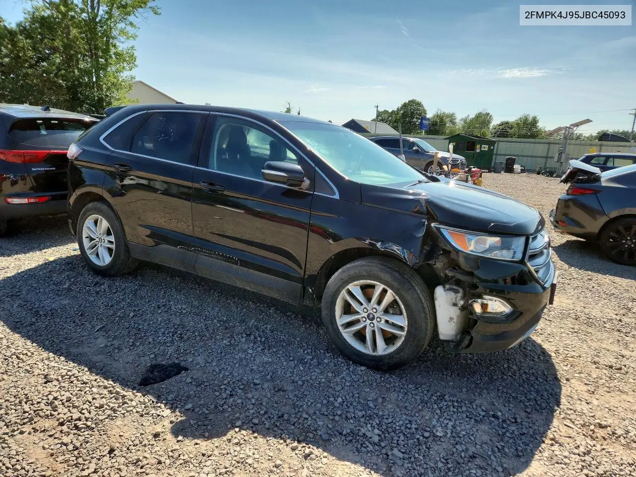 2018 Ford Edge Sel VIN: 2FMPK4J95JBC45093 Lot: 61805116
