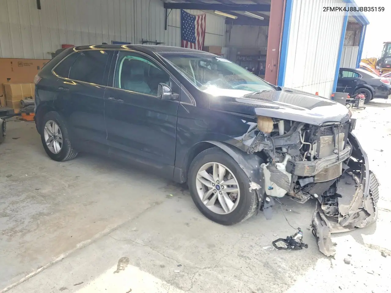 2018 Ford Edge Sel VIN: 2FMPK4J88JBB35159 Lot: 62224266