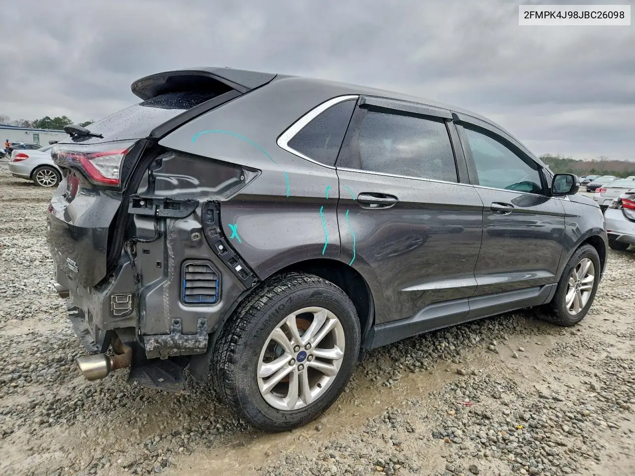 2FMPK4J98JBC26098 2018 Ford Edge Sel