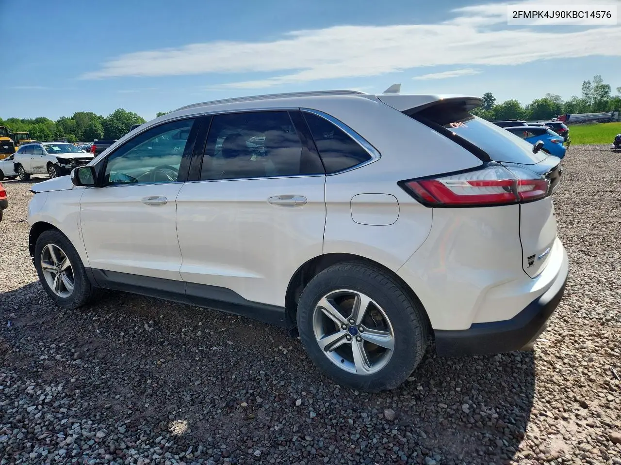 2019 Ford Edge Sel VIN: 2FMPK4J90KBC14576 Lot: 56837646