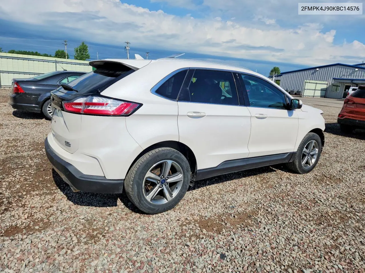 2019 Ford Edge Sel VIN: 2FMPK4J90KBC14576 Lot: 56837646