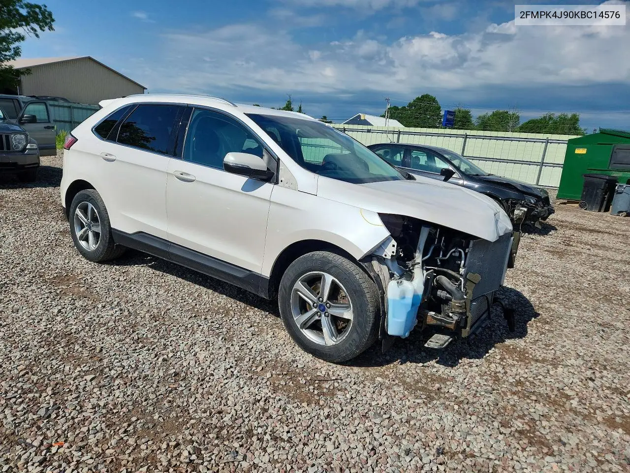 2019 Ford Edge Sel VIN: 2FMPK4J90KBC14576 Lot: 56837646