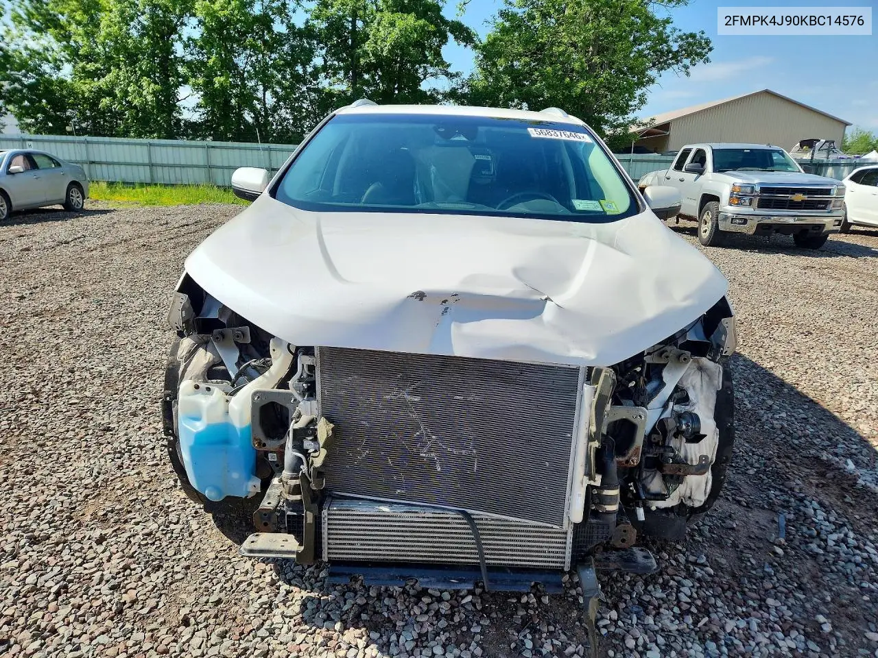2019 Ford Edge Sel VIN: 2FMPK4J90KBC14576 Lot: 56837646