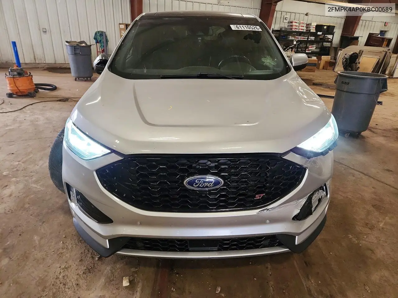 2019 Ford Edge St VIN: 2FMPK4AP0KBC00689 Lot: 61110526