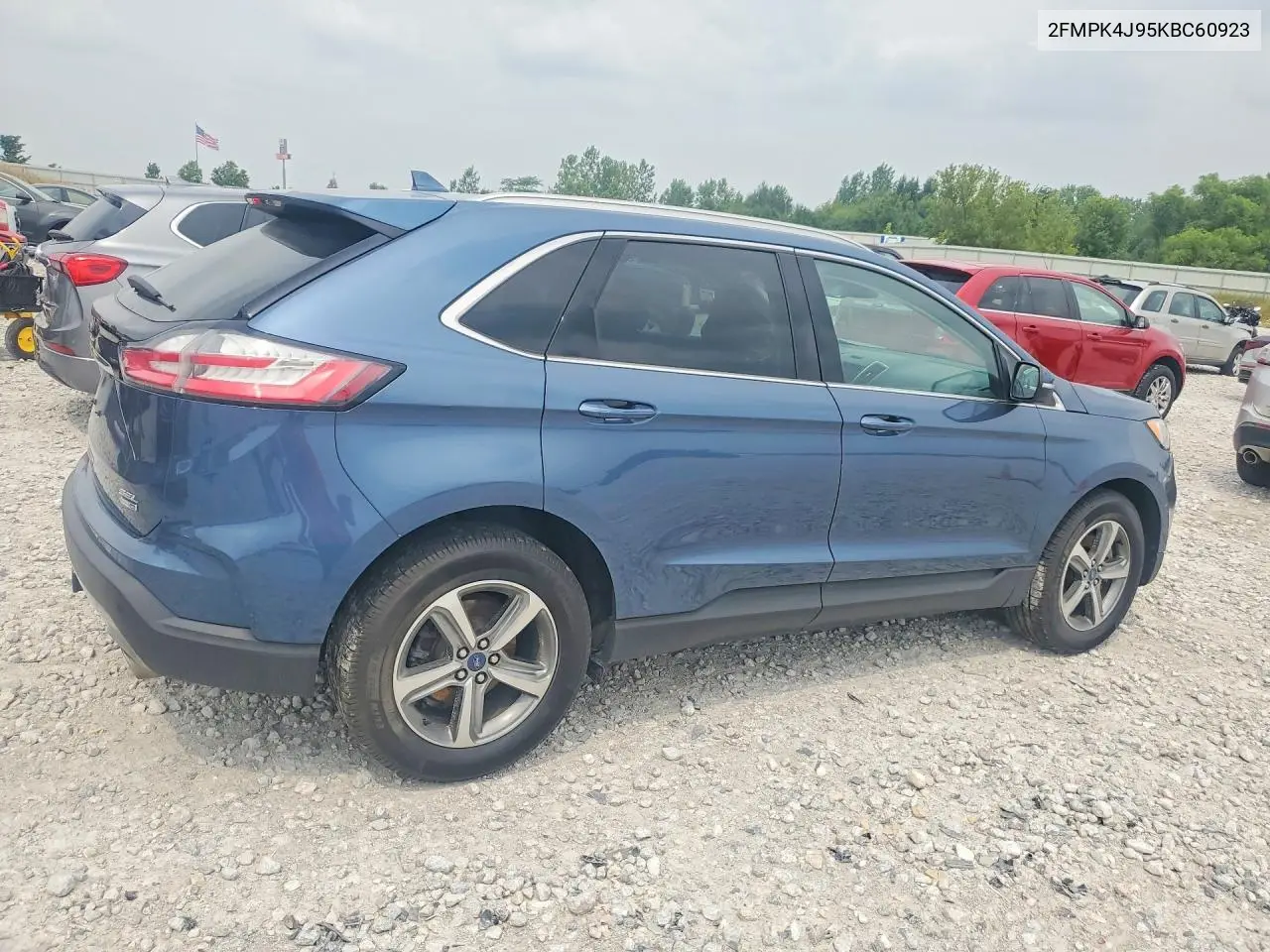 2019 Ford Edge Sel VIN: 2FMPK4J95KBC60923 Lot: 61509066