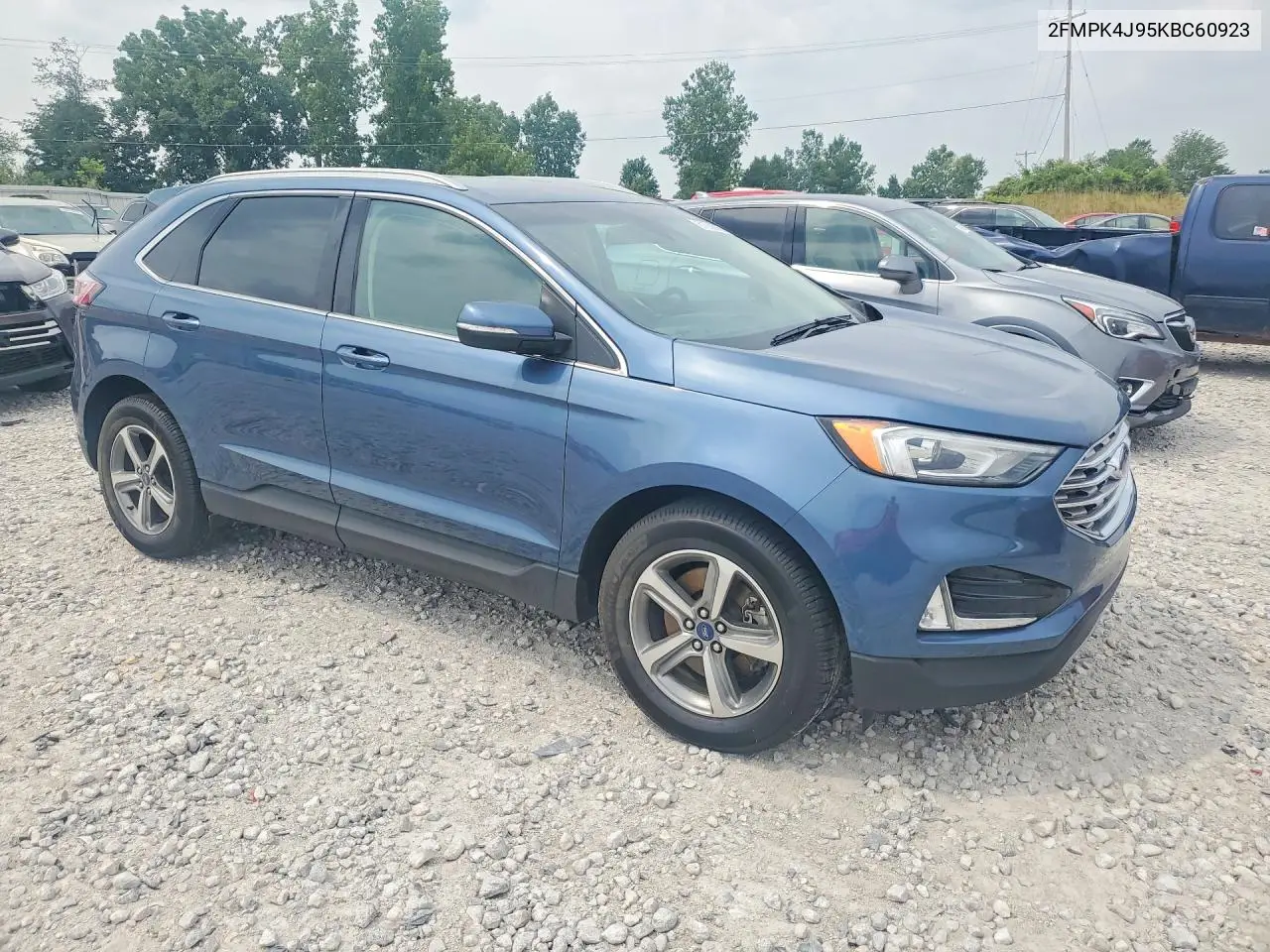 2019 Ford Edge Sel VIN: 2FMPK4J95KBC60923 Lot: 61509066