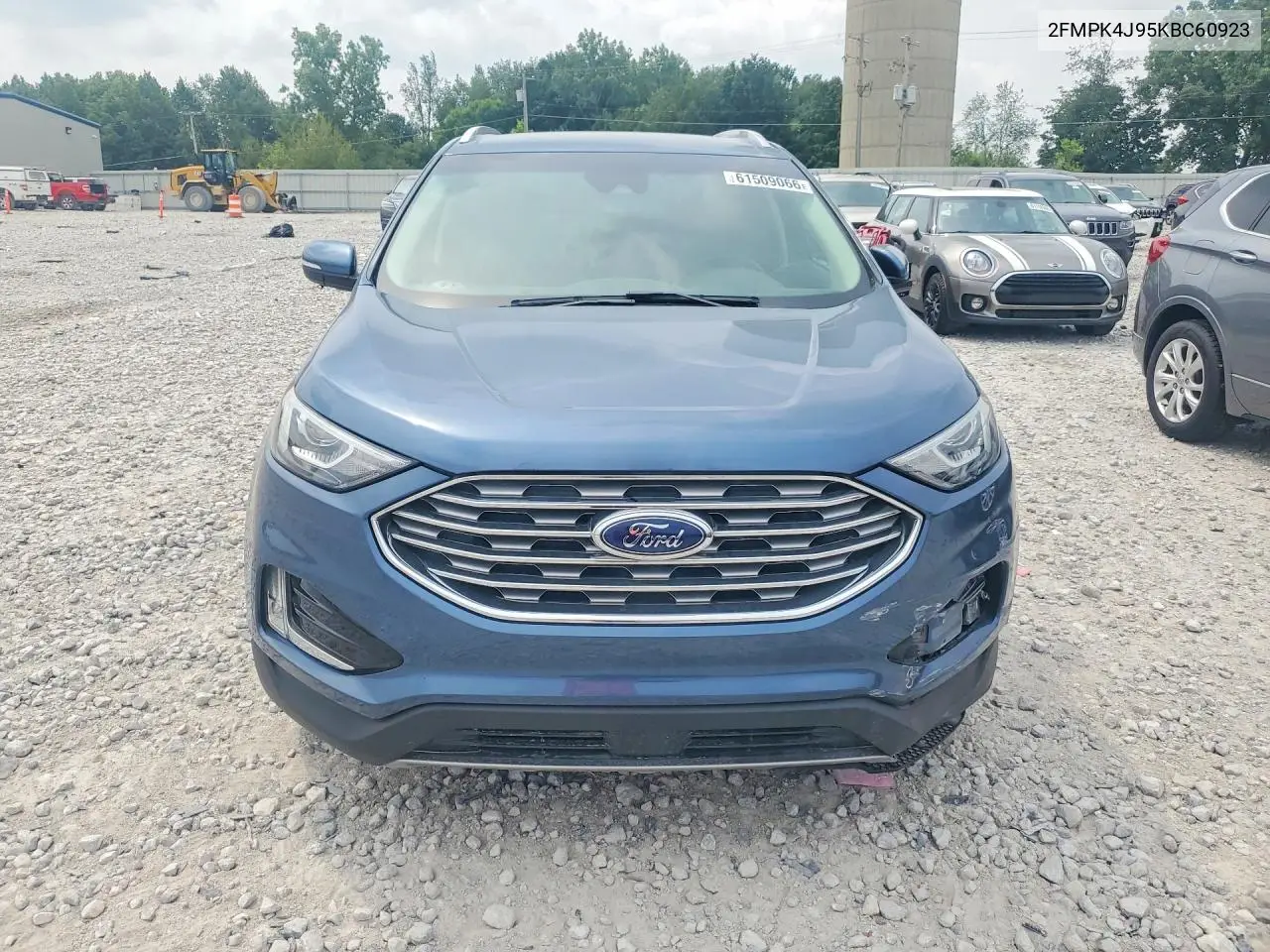 2019 Ford Edge Sel VIN: 2FMPK4J95KBC60923 Lot: 61509066