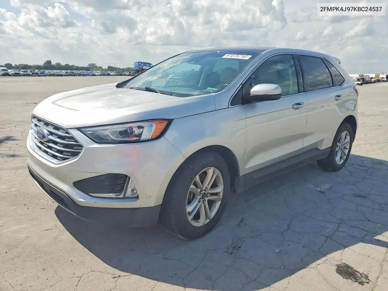 2019 Ford Edge Sel VIN: 2FMPK4J97KBC24537 Lot: 61875716