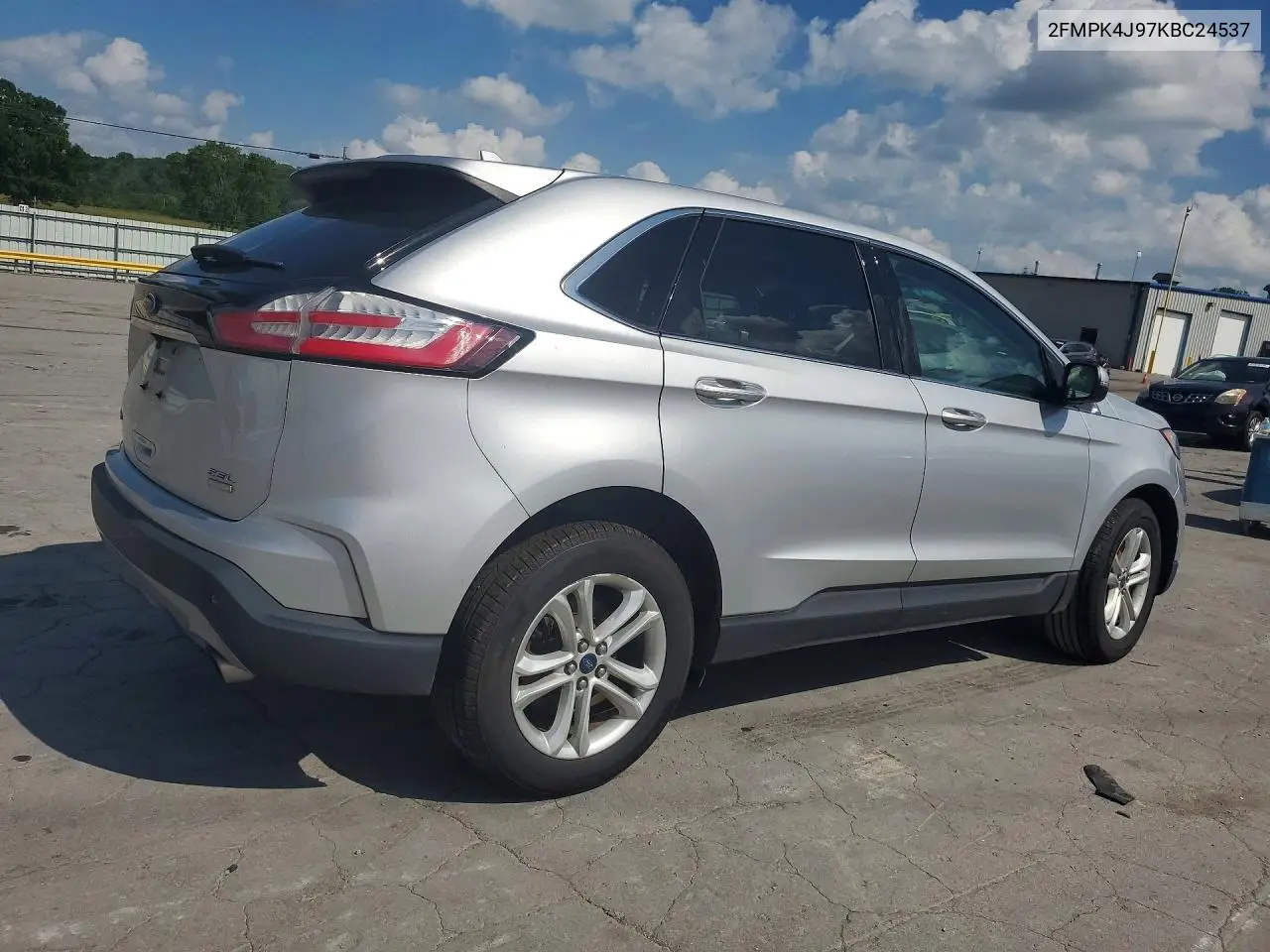 2019 Ford Edge Sel VIN: 2FMPK4J97KBC24537 Lot: 61875716