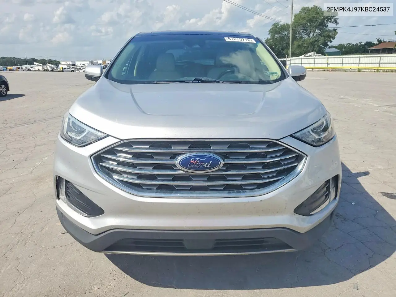 2019 Ford Edge Sel VIN: 2FMPK4J97KBC24537 Lot: 61875716