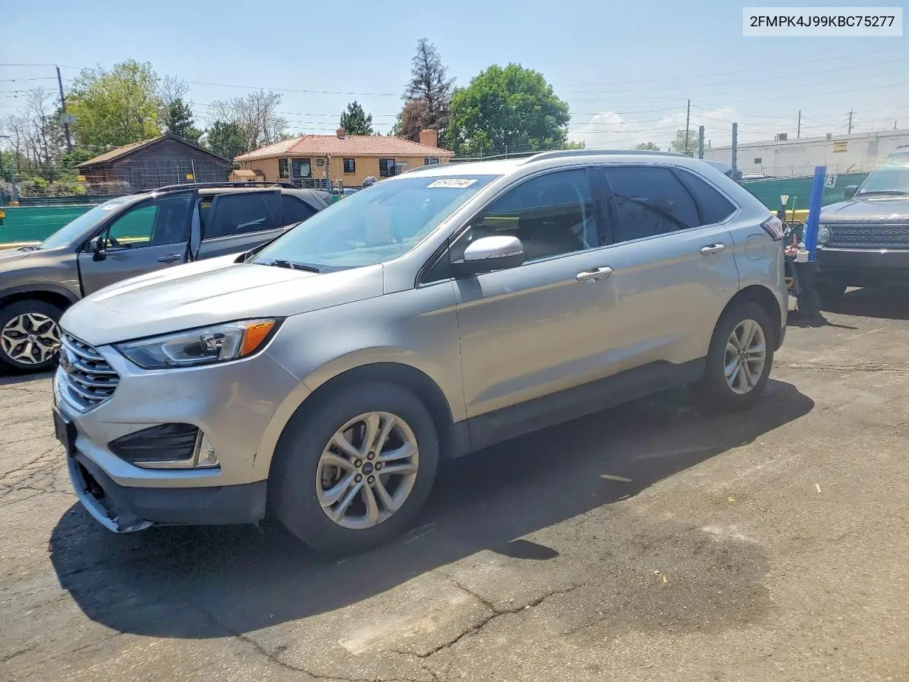 2019 Ford Edge Sel VIN: 2FMPK4J99KBC75277 Lot: 61917146