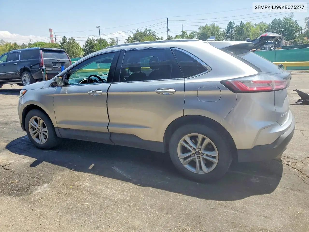 2019 Ford Edge Sel VIN: 2FMPK4J99KBC75277 Lot: 61917146
