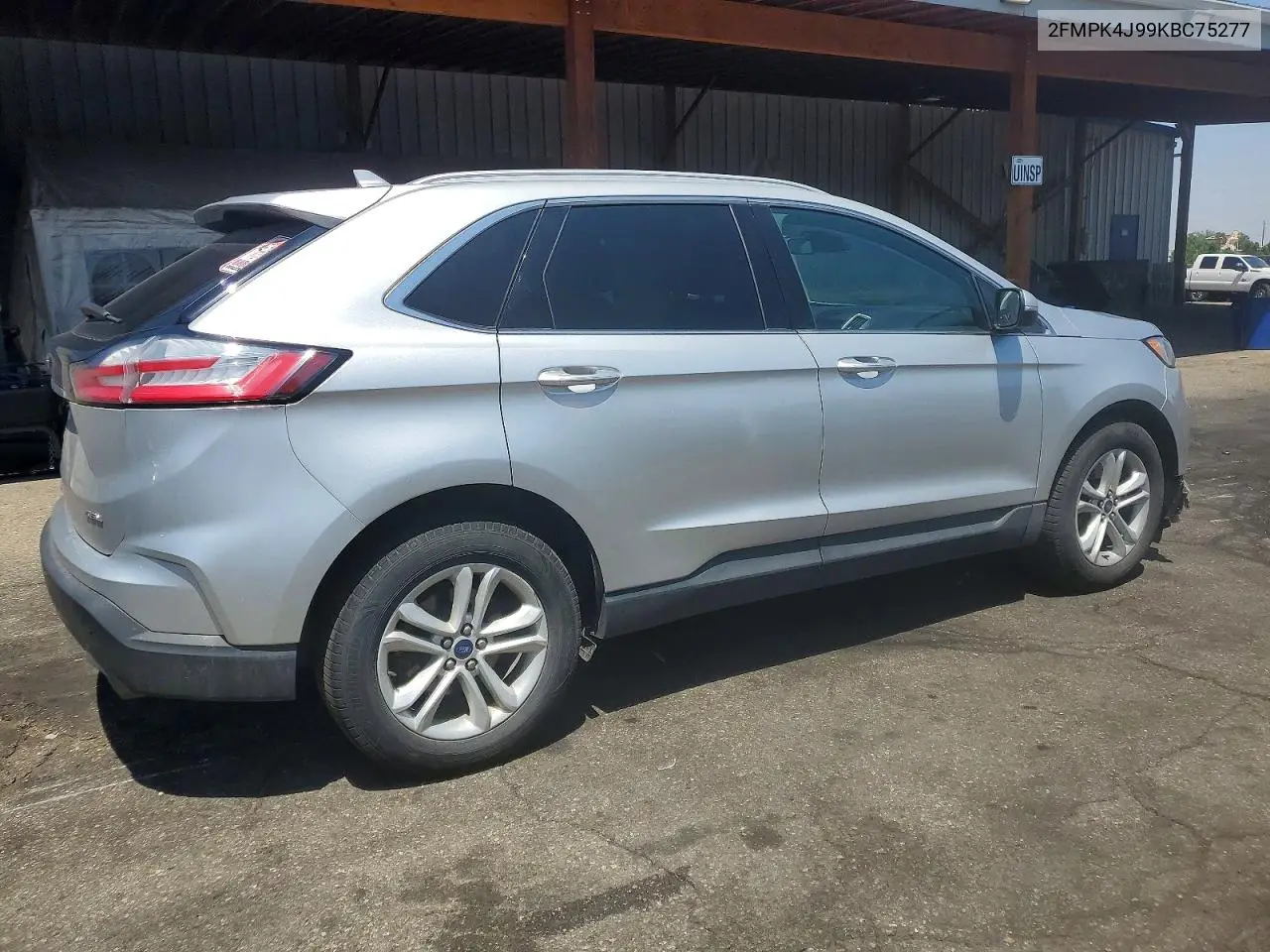 2019 Ford Edge Sel VIN: 2FMPK4J99KBC75277 Lot: 61917146