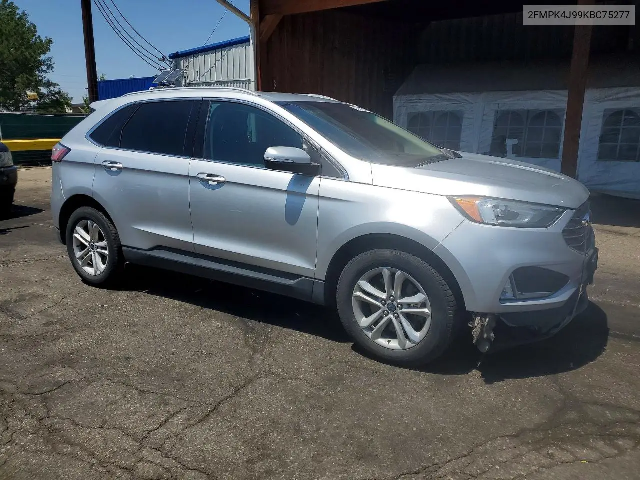 2019 Ford Edge Sel VIN: 2FMPK4J99KBC75277 Lot: 61917146