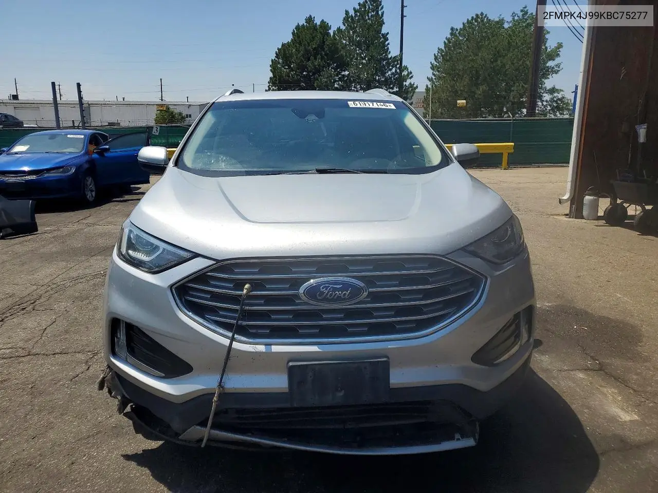 2019 Ford Edge Sel VIN: 2FMPK4J99KBC75277 Lot: 61917146