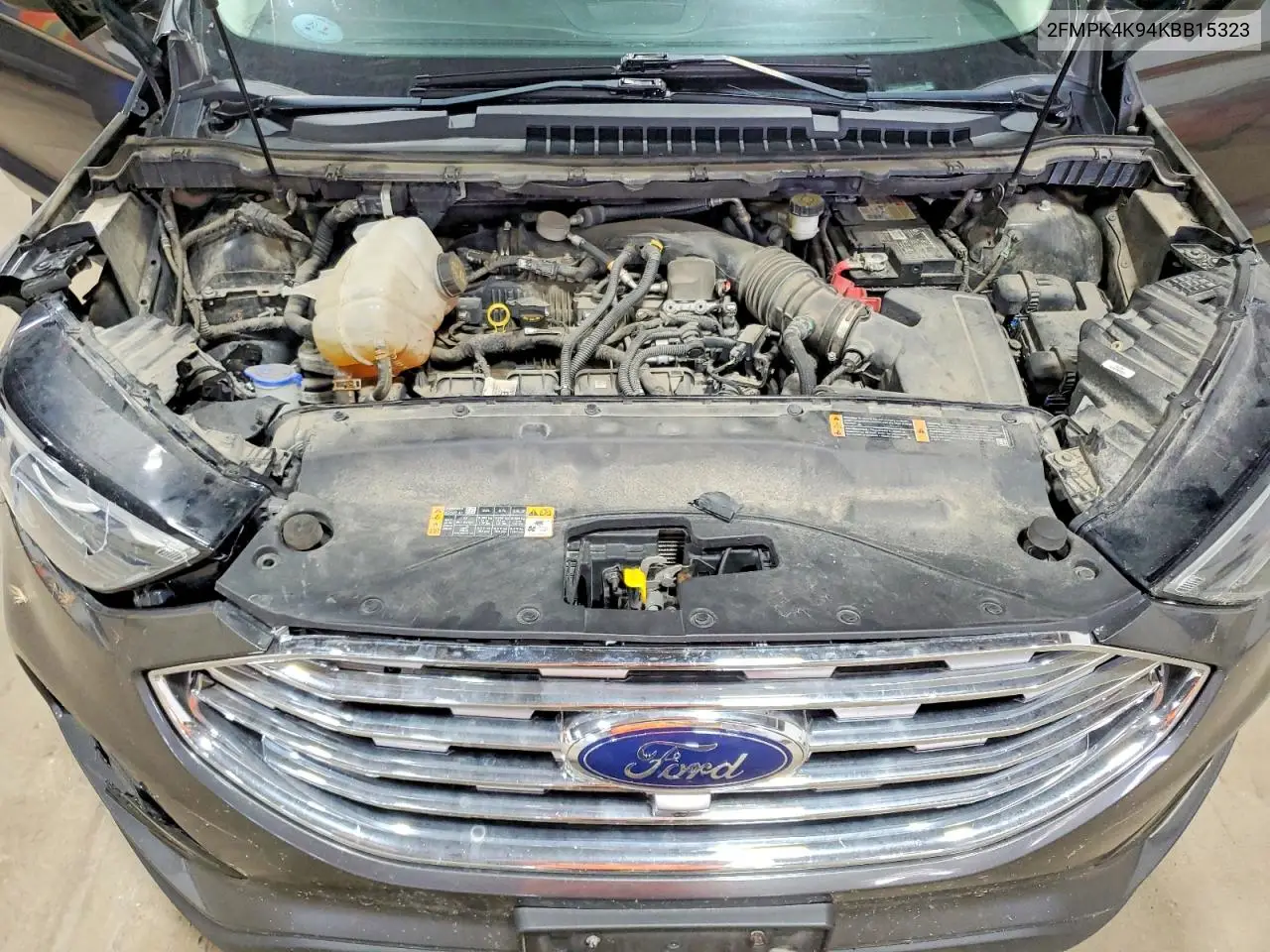 2019 Ford Edge Titanium VIN: 2FMPK4K94KBB15323 Lot: 62009266