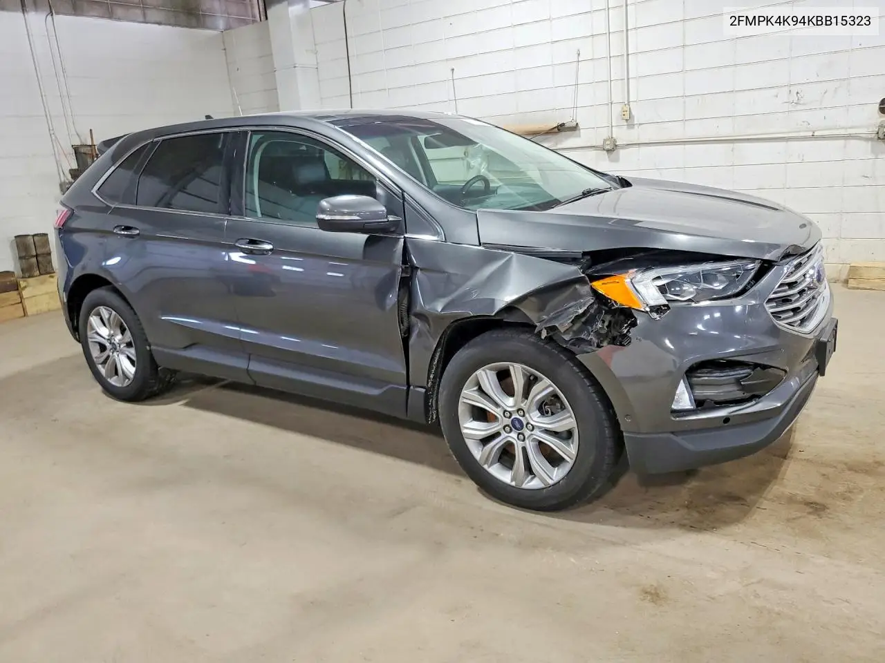 2019 Ford Edge Titanium VIN: 2FMPK4K94KBB15323 Lot: 62009266