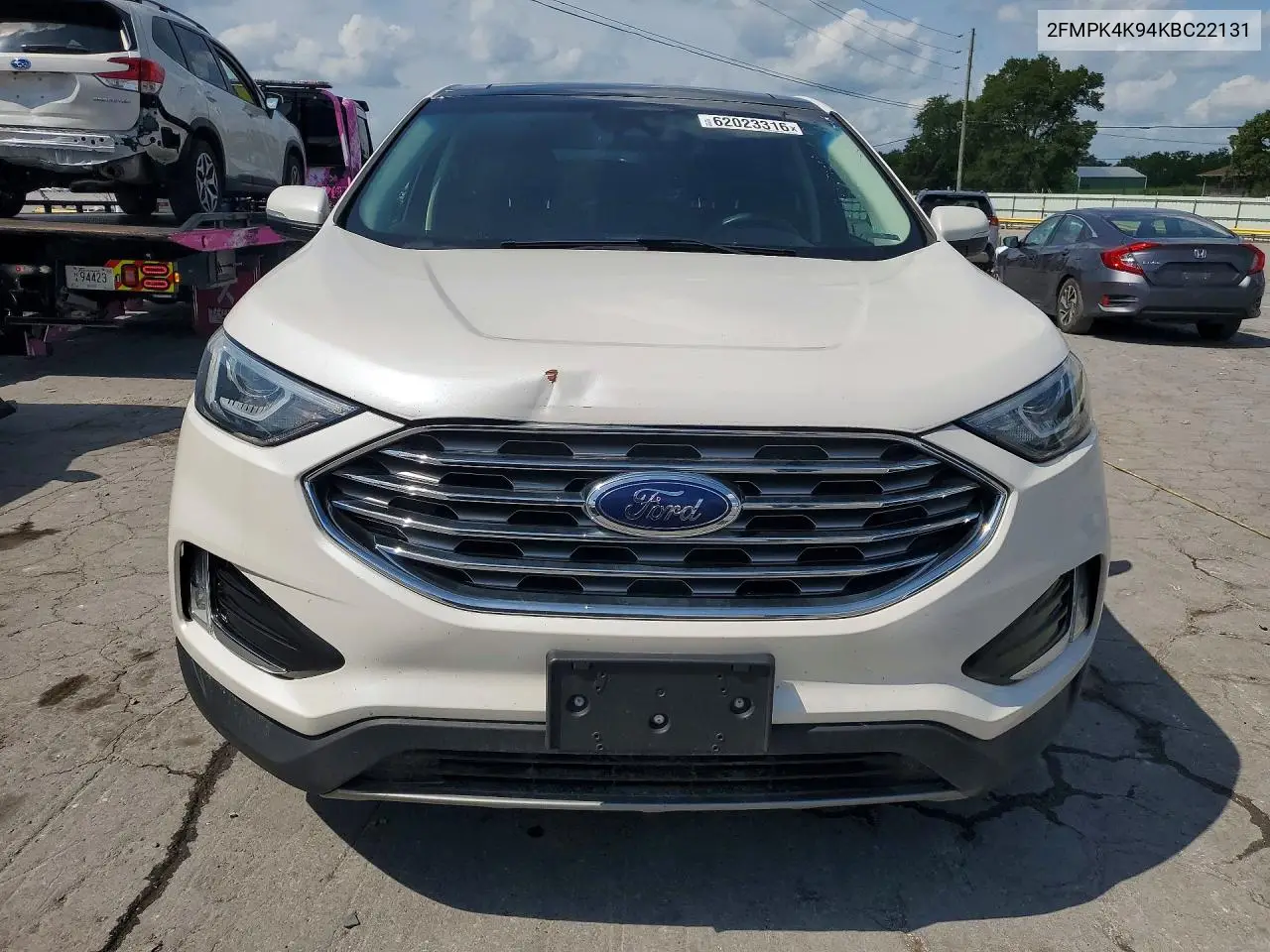 2019 Ford Edge Titanium VIN: 2FMPK4K94KBC22131 Lot: 62023316