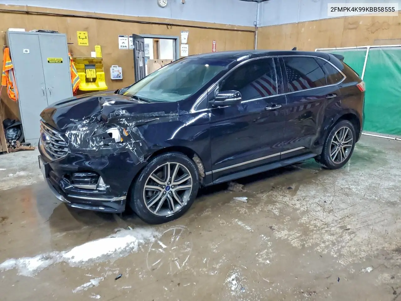 2FMPK4K99KBB58555 2019 Ford Edge Titanium