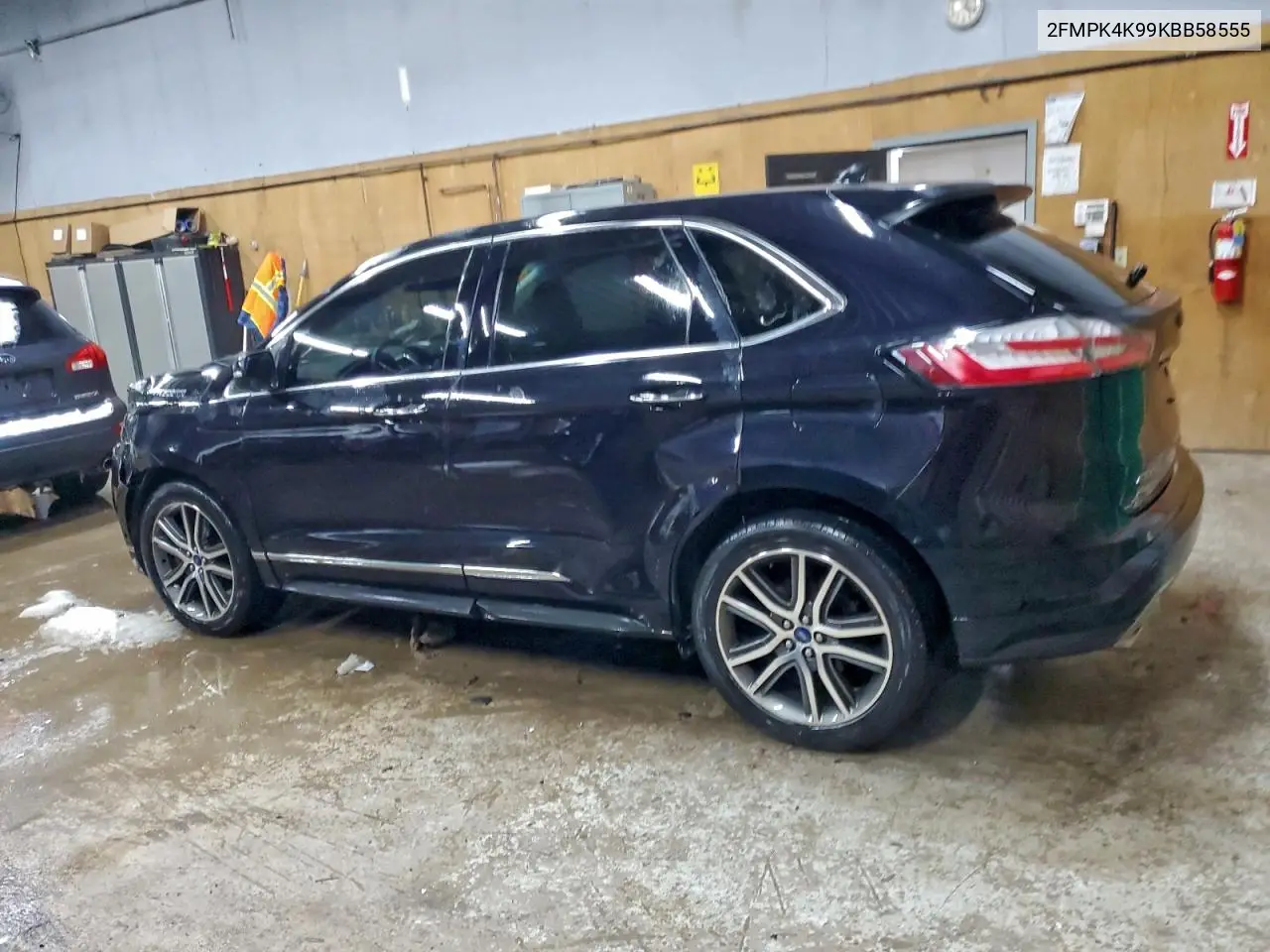 2FMPK4K99KBB58555 2019 Ford Edge Titanium