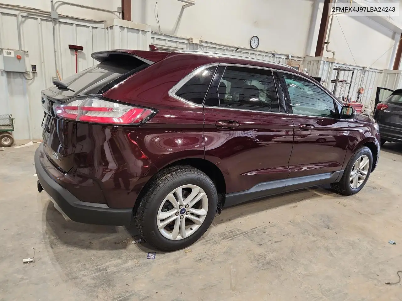 2020 Ford Edge Sel VIN: 2FMPK4J97LBA24243 Lot: 60152876