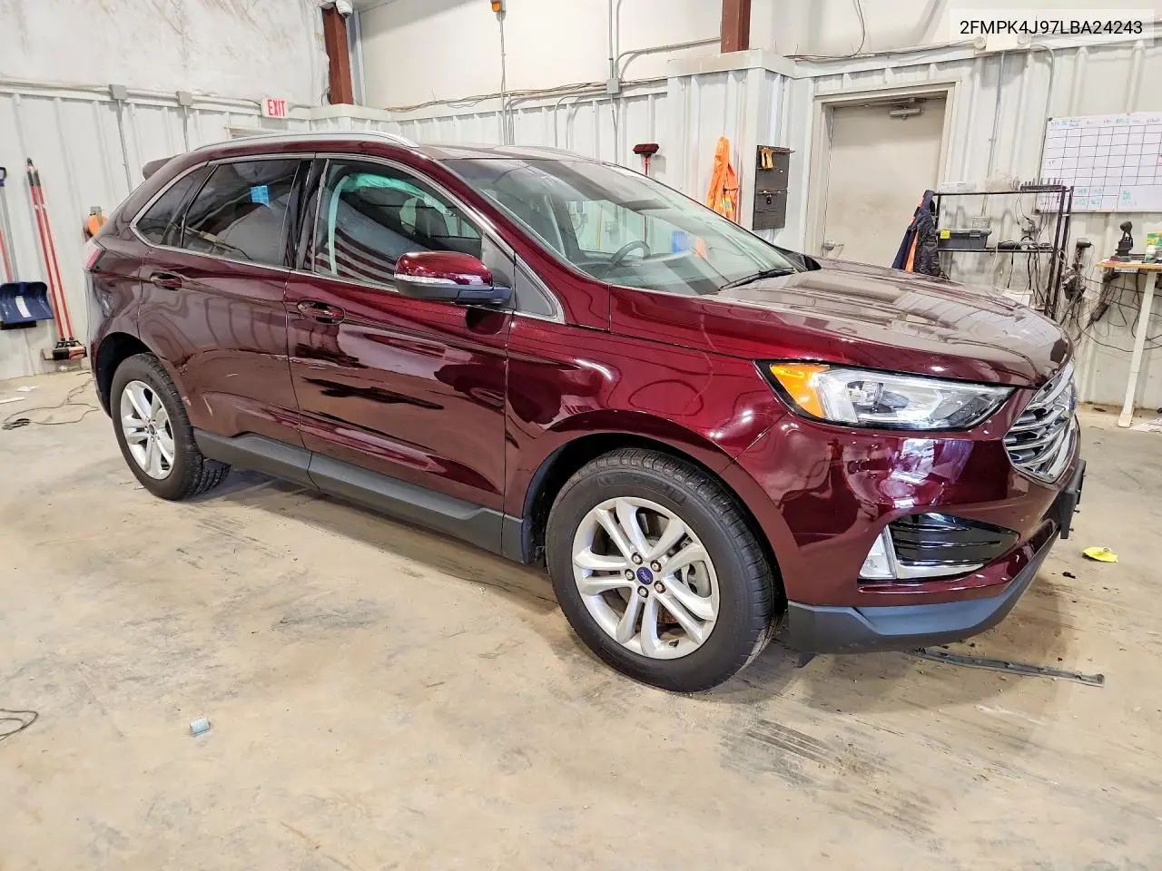 2020 Ford Edge Sel VIN: 2FMPK4J97LBA24243 Lot: 60152876