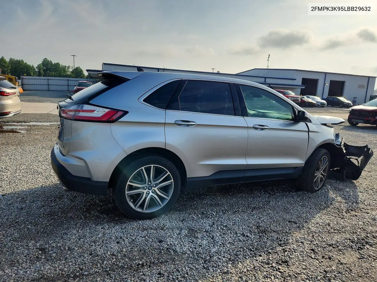 2020 Ford Edge Titanium VIN: 2FMPK3K95LBB29632 Lot: 60897086