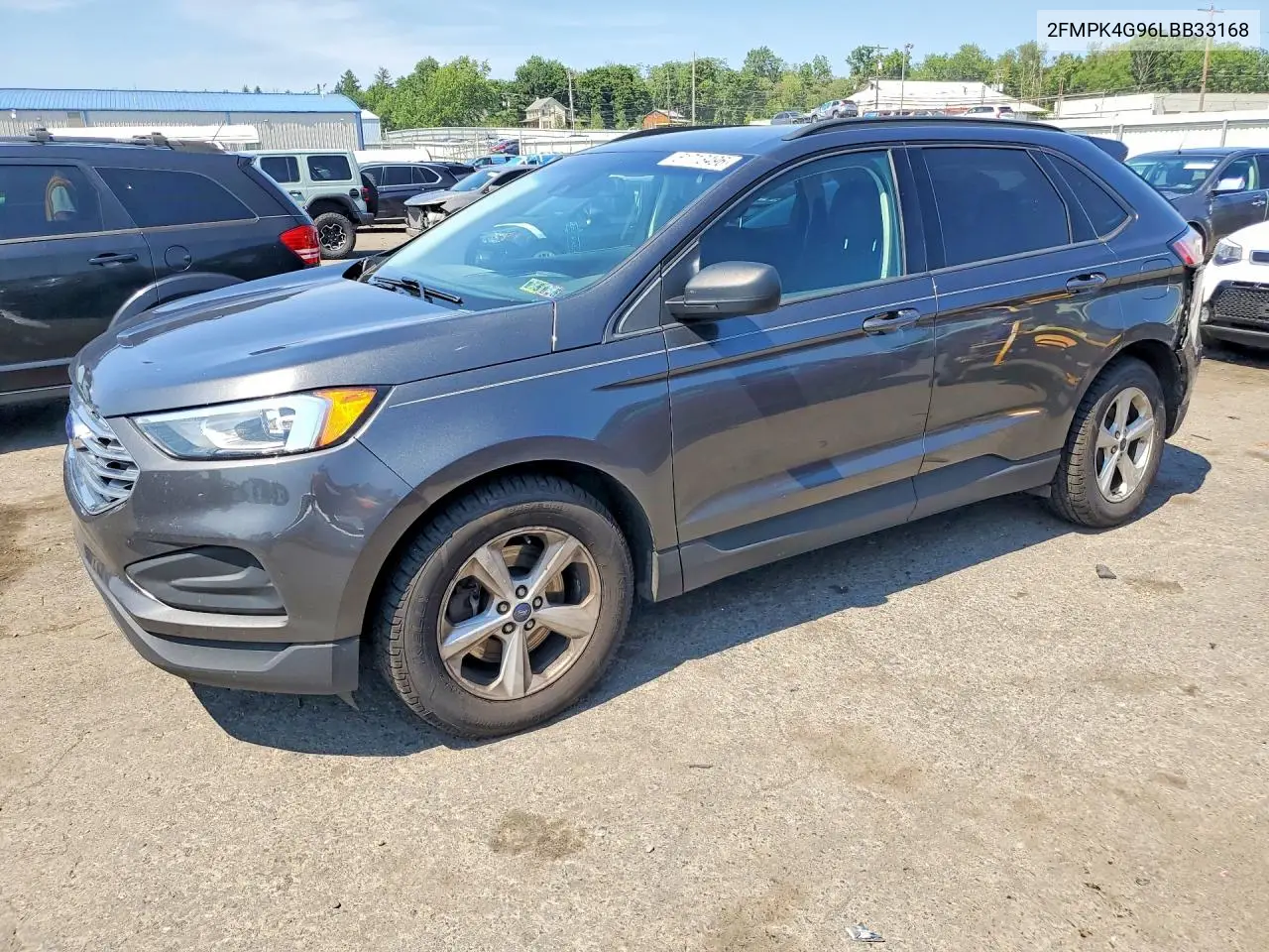 2020 Ford Edge Se VIN: 2FMPK4G96LBB33168 Lot: 61713496