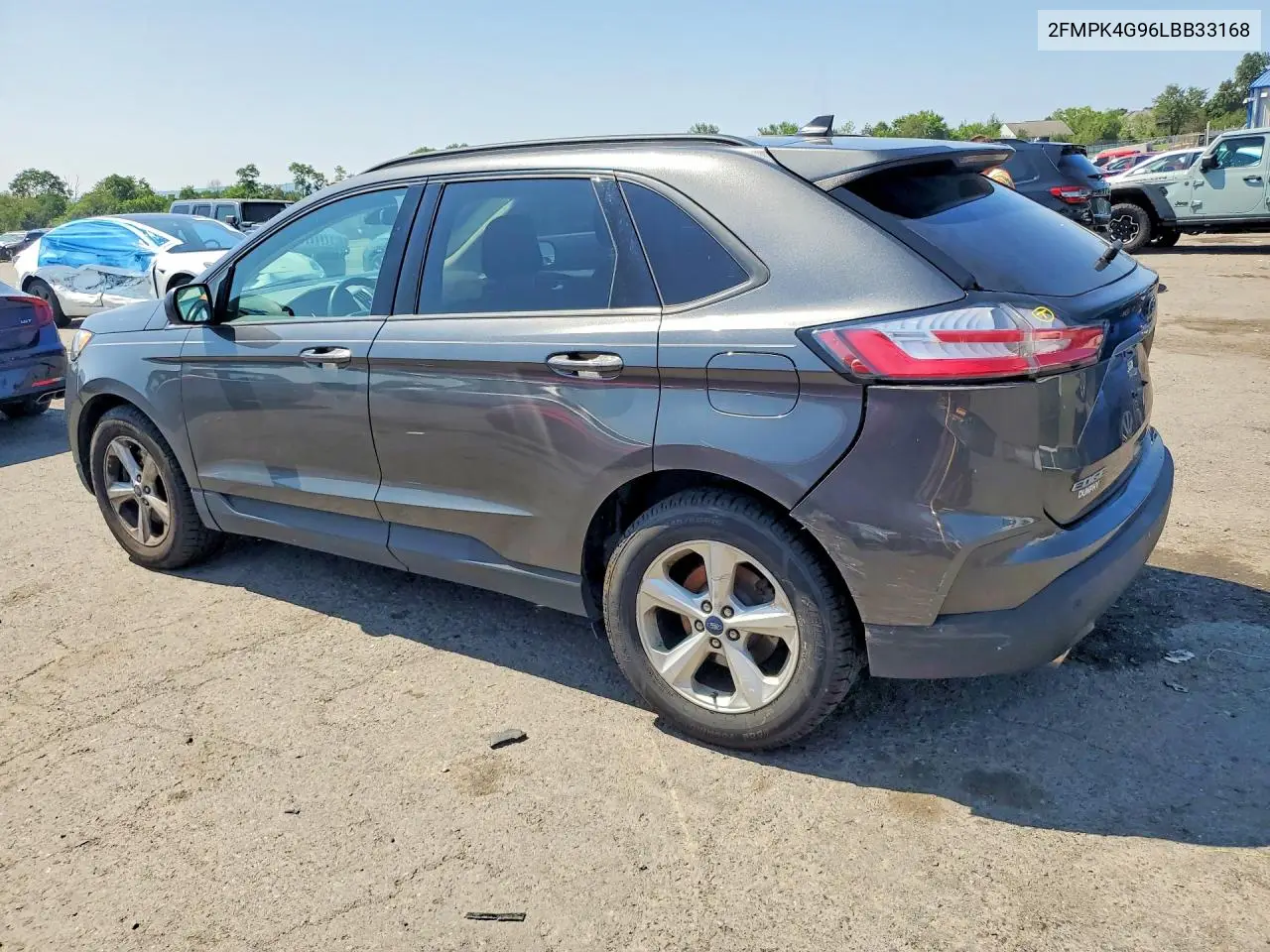 2020 Ford Edge Se VIN: 2FMPK4G96LBB33168 Lot: 61713496