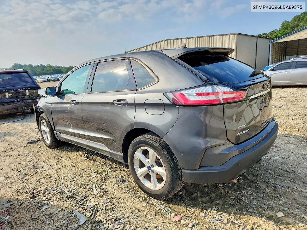 2020 Ford Edge Se VIN: 2FMPK3G96LBA89375 Lot: 61716806