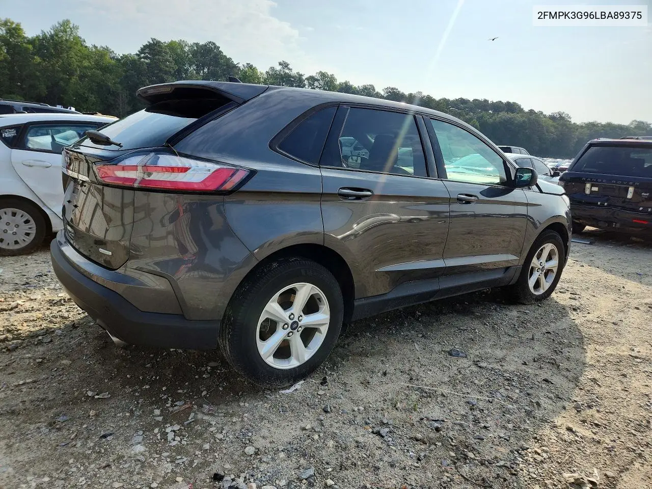 2020 Ford Edge Se VIN: 2FMPK3G96LBA89375 Lot: 61716806