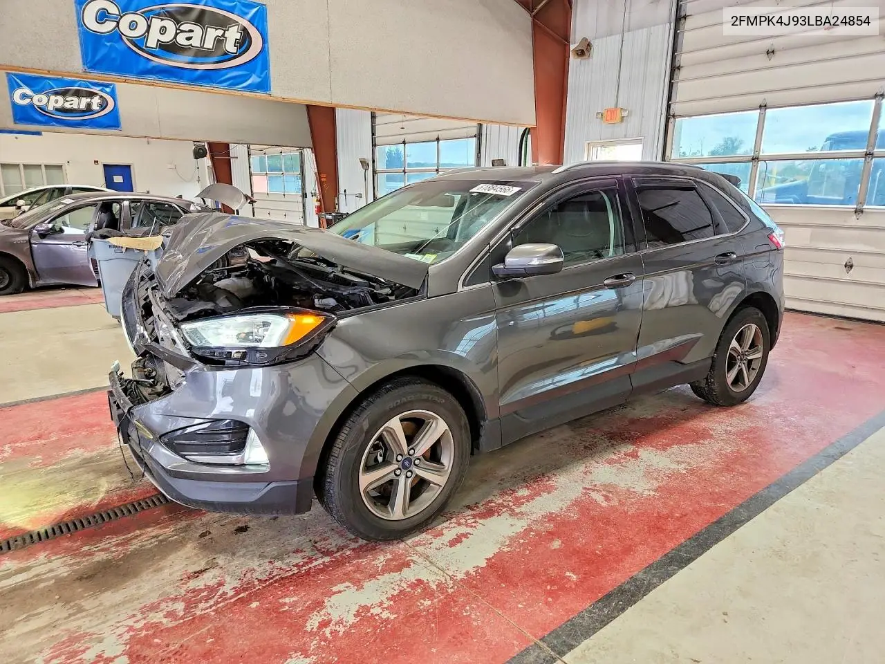 2020 Ford Edge Sel VIN: 2FMPK4J93LBA24854 Lot: 61884566