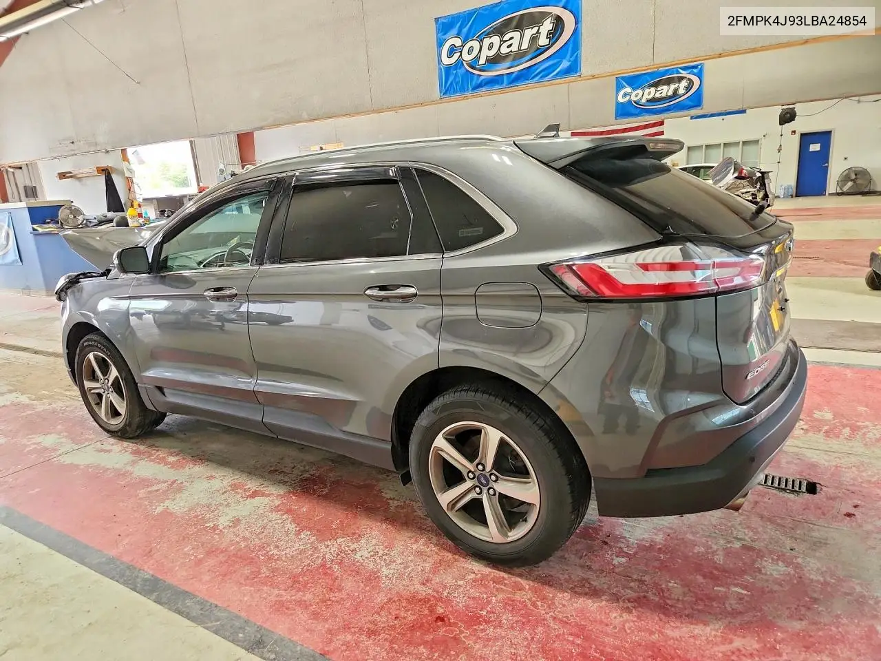2020 Ford Edge Sel VIN: 2FMPK4J93LBA24854 Lot: 61884566