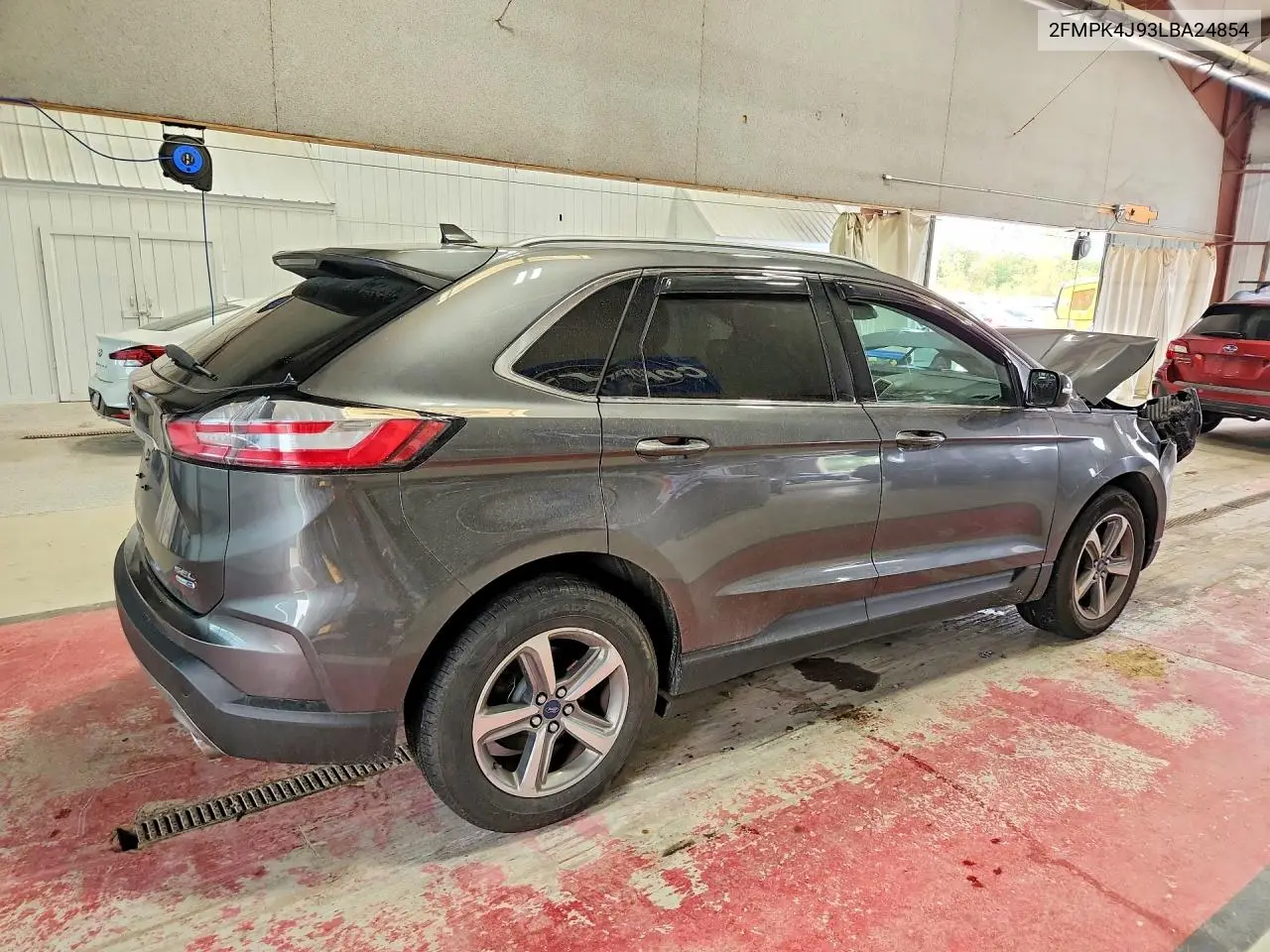 2020 Ford Edge Sel VIN: 2FMPK4J93LBA24854 Lot: 61884566