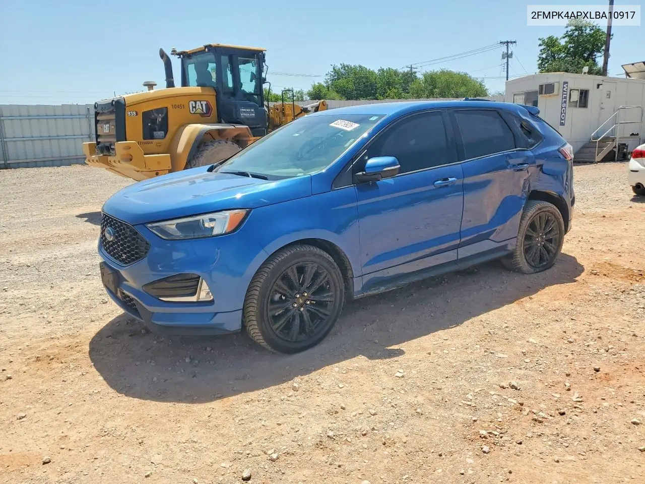 2020 Ford Edge St VIN: 2FMPK4APXLBA10917 Lot: 62019926