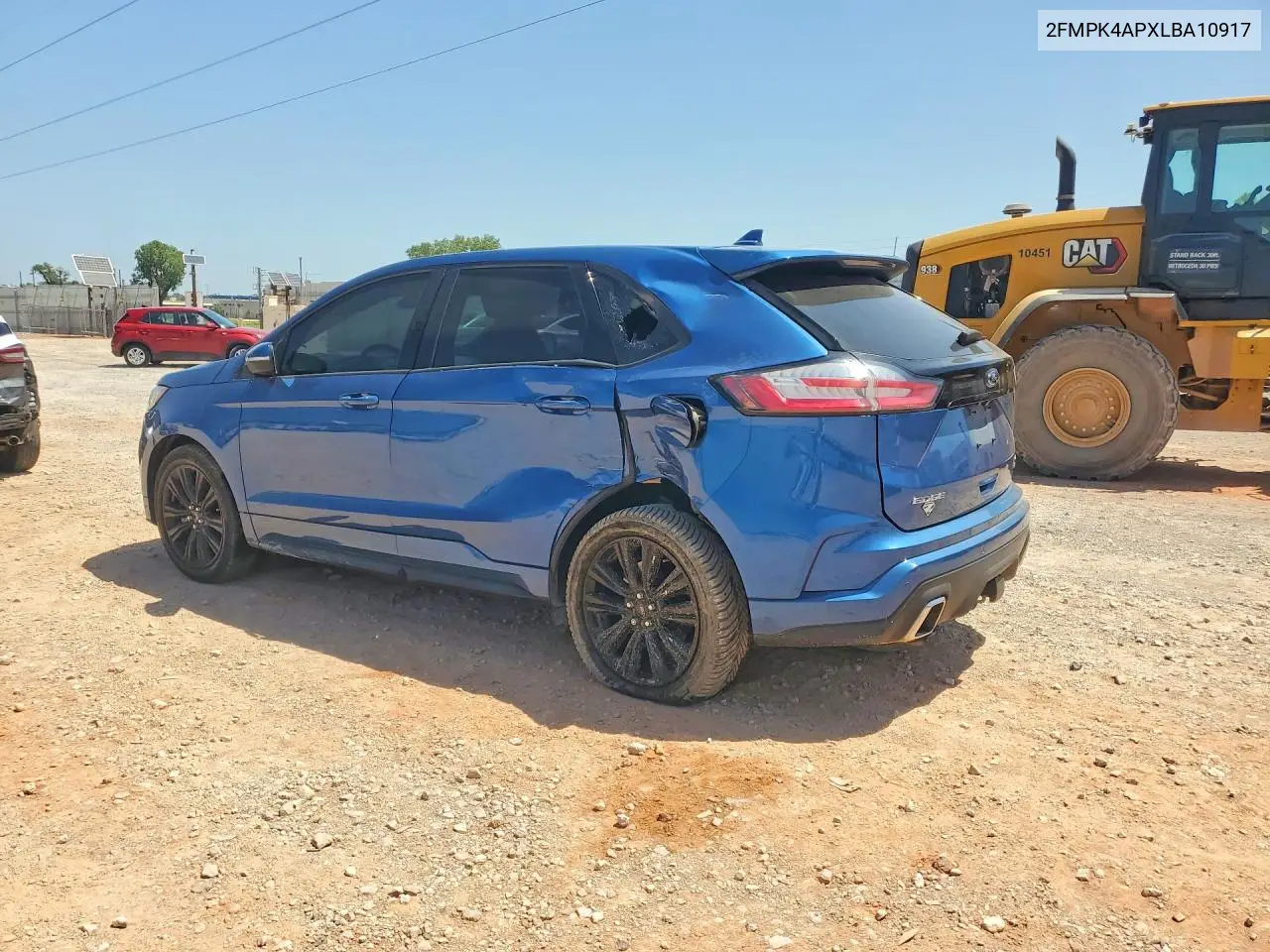 2020 Ford Edge St VIN: 2FMPK4APXLBA10917 Lot: 62019926