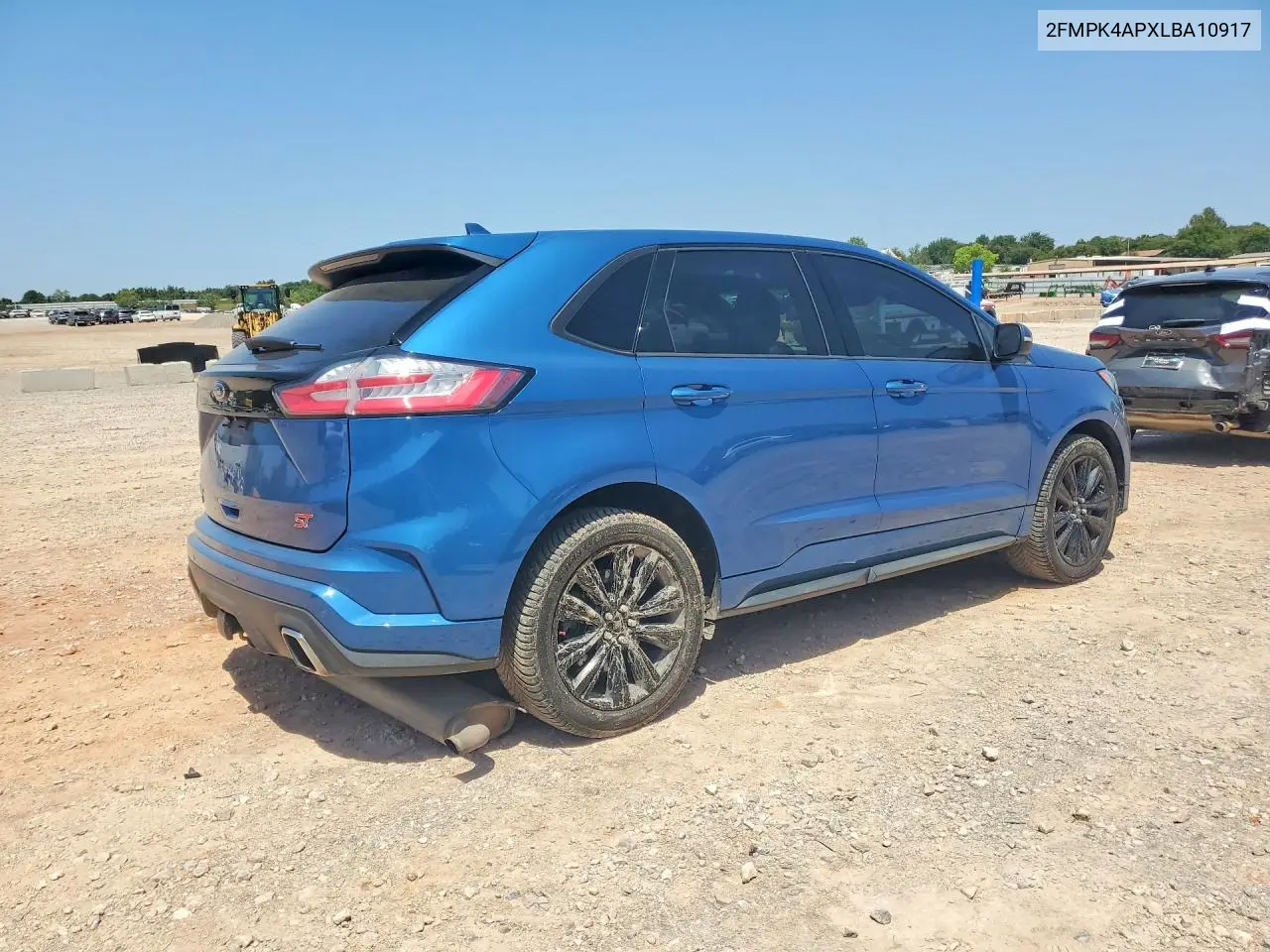 2020 Ford Edge St VIN: 2FMPK4APXLBA10917 Lot: 62019926