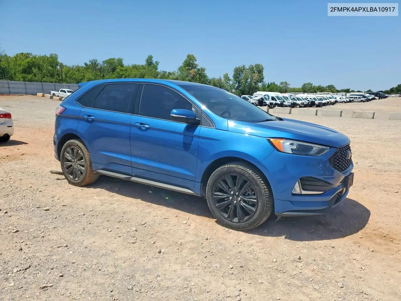 2020 Ford Edge St VIN: 2FMPK4APXLBA10917 Lot: 62019926