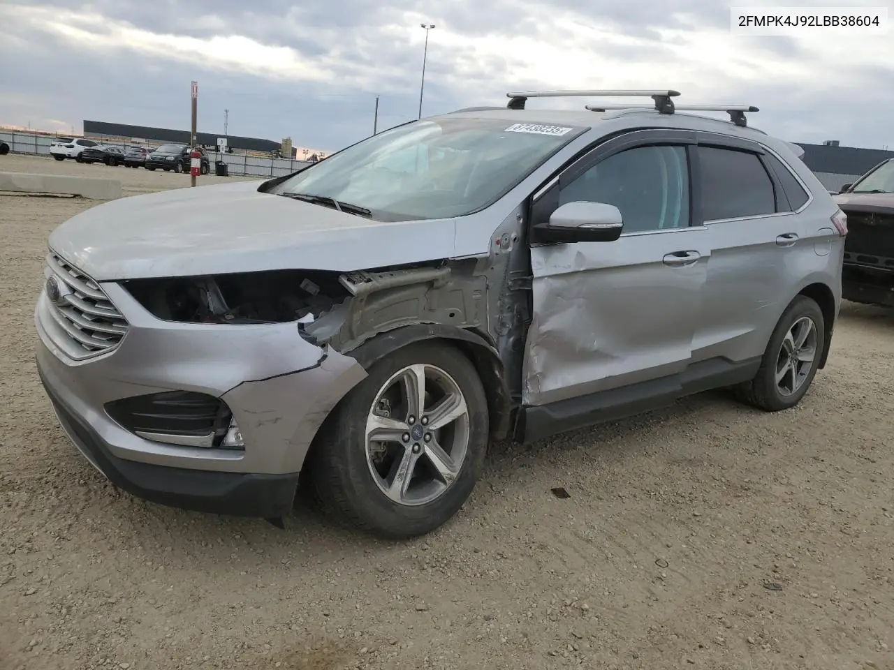 2FMPK4J92LBB38604 2020 Ford Edge Sel