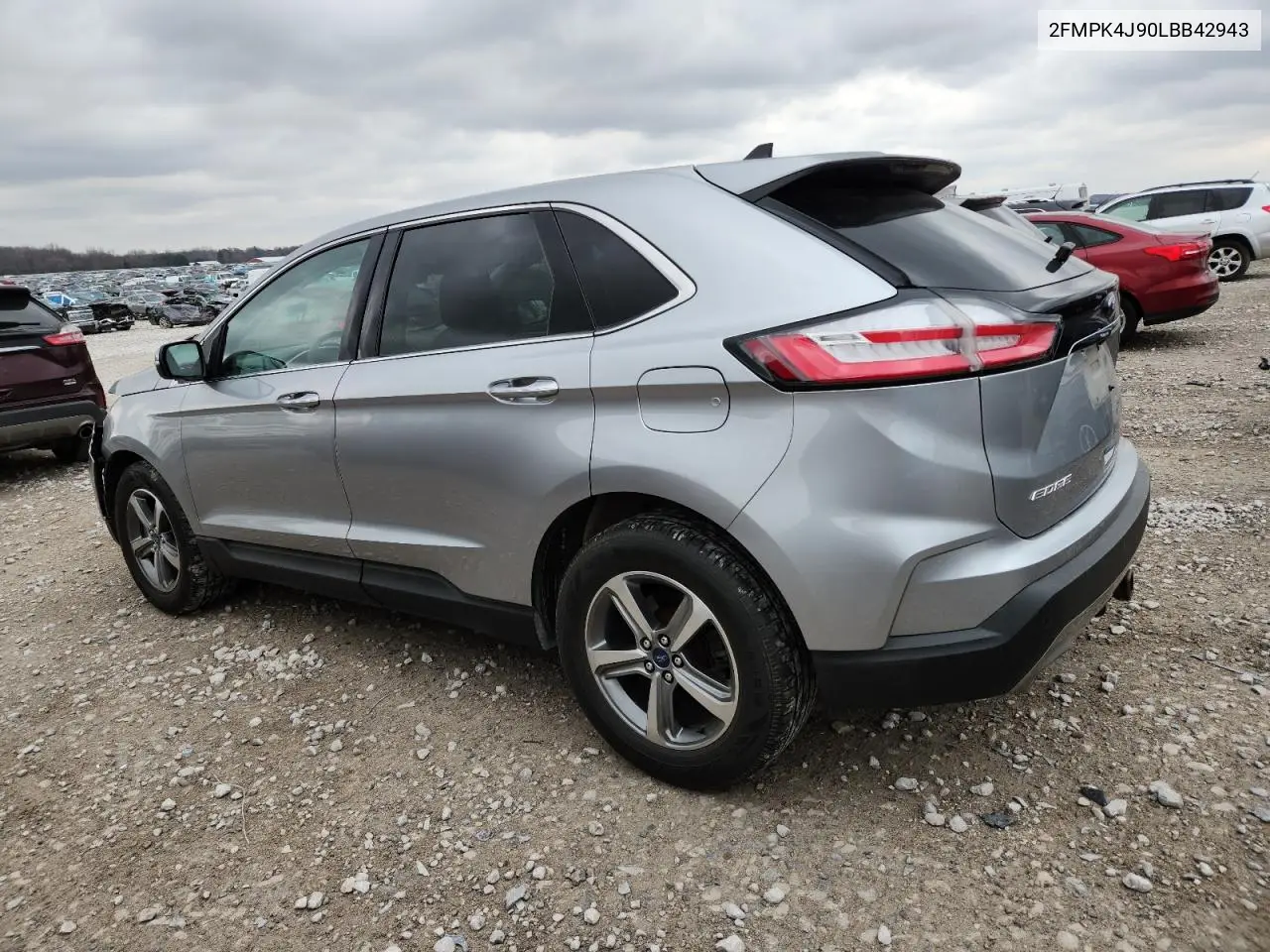 2FMPK4J90LBB42943 2020 Ford Edge Sel
